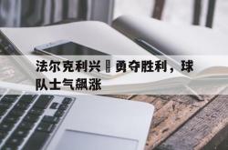 云开体育官方网站-法尔克利兴奮勇夺胜利，球队士气飙涨的简单介绍