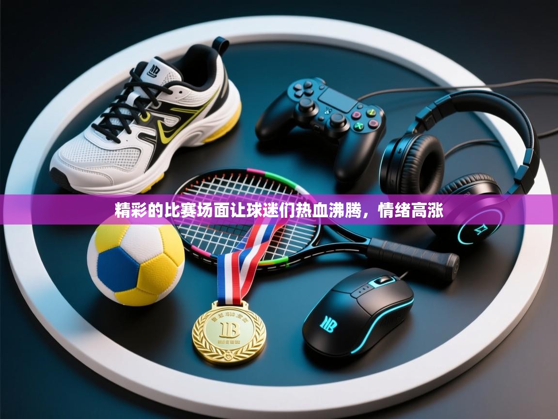 精彩的比赛场面让球迷们热血沸腾，情绪高涨