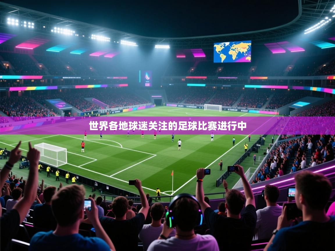 世界各地球迷关注的足球比赛进行中